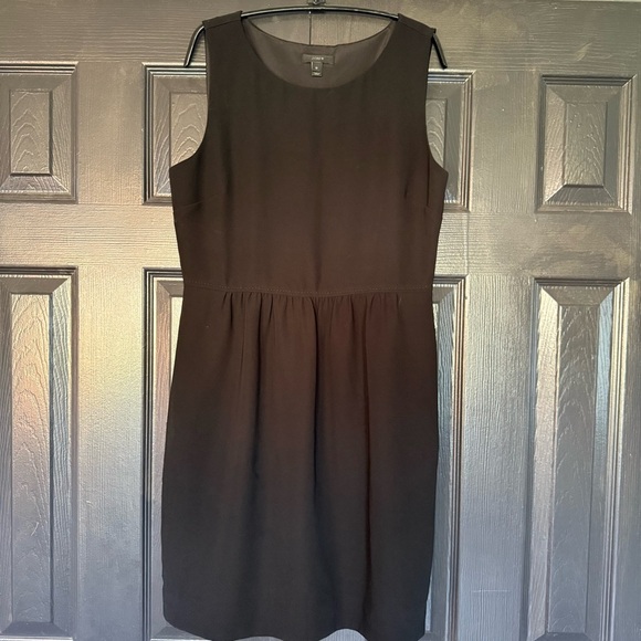 J Crew Daybreak Dress Black size 10 - Picture 1 of 8